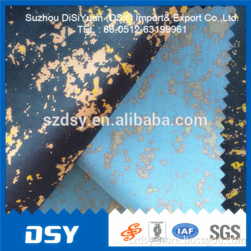 228 T 2 layers 100%nylon taslon camouflage printed fabric for military